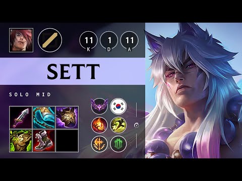 Sett Mid vs Yasuo - KR Master Patch 25.16