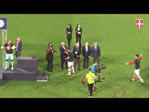 Finale Kupa Srbije 2020/21 | Ceremonija dodela medalja i pehara | Crvena zvezda - Partizan 0:0 (4:3)