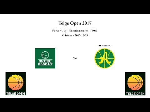 Skuru Basket (F04) mot Alvik Basket - Telge Open - 2017-10-29