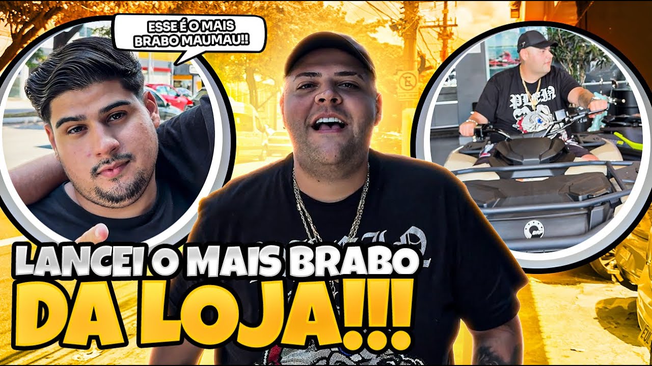 FUI COM CAIK MISERA REALIZAR MAIS UM SONHO MEU!! LANCEI UM QUADRICICLO NOVO!! [MAUMAUZK]