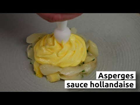 Asperges et sauce hollandaise