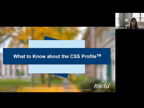 What to Know about the CSS Profile<sup>TM</sup>