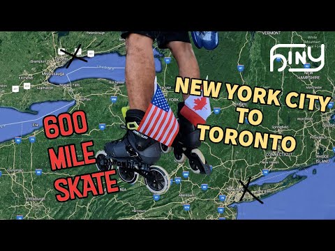 600 Mile Skate from NYC to Toronto