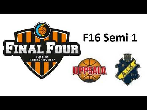 F16 Semifinal 1 KFUM Uppsala - AIK Basket