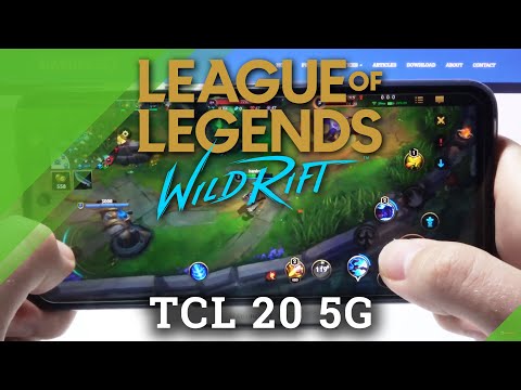 TCL 20 5G League of Legends: Wild Rift - Efficiency & Smoothness Test