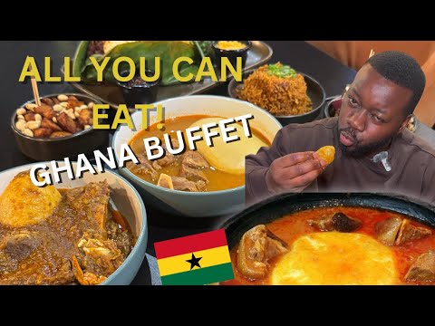 UNLIMITED GHANAIAN FOOD for £35! | Gold Coast London Food Review