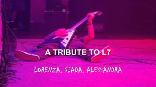 L7 BLOODSTAINS LORENZA GIADA ALESSANDRA COVER