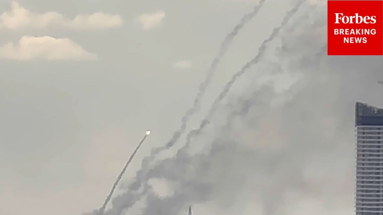 Video | WATCH: Missile Interceptors Fire Off In Erbil, Iraq, Amid Iranian Attacks