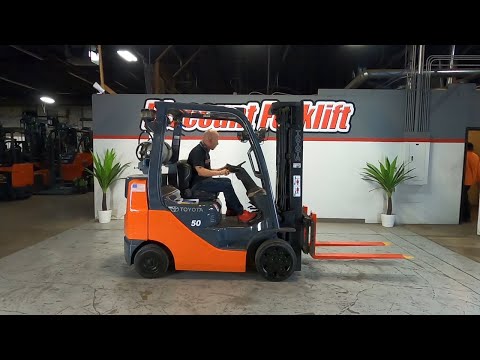 TOYOTA 7-Series 7FGCU25 5,000lb LP (Propane) #0416 - Forklift For Sale