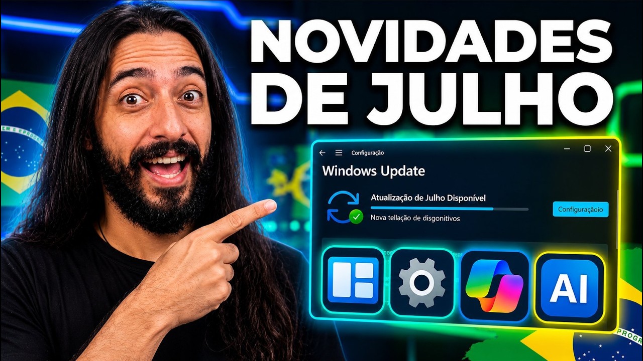 JULHO: O que a nova atualização do Windows 11 trouxe de novo?