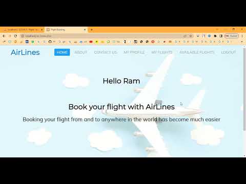 Airline Reservation System in PHP Application Projects