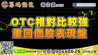 【大戶羅盤籌碼動能】 #謝宗霖1113，OTC相對比較強 重回個股表現盤 (圖)