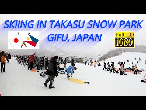 First Time Skiing | Japan Life 2021 | Takasu Snow Park | GoPro Hero9 Black | Camera Snow Stress Test