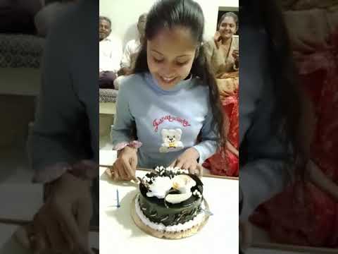 🎁✨️🎊🎊🎉 Hitakshi birthday 🎊🎉🎁celebration🎂🍰 with full family 👪 ❤️