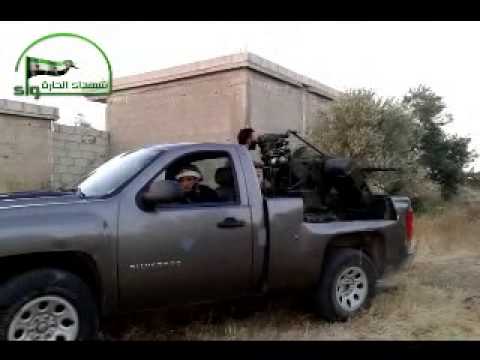 استهداف قوات النظام في مشفى مجدولية في ريف القنيطرة برشاش 14.5 من قبل لواء شهداء الحارة ضمن مجرات معركة والشمس وضحاها