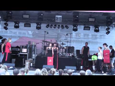 2011-09-16 SFC II.-Kampfsportvorführung des Sugambrer Fightclub auf dem Stadtfest Würzburg