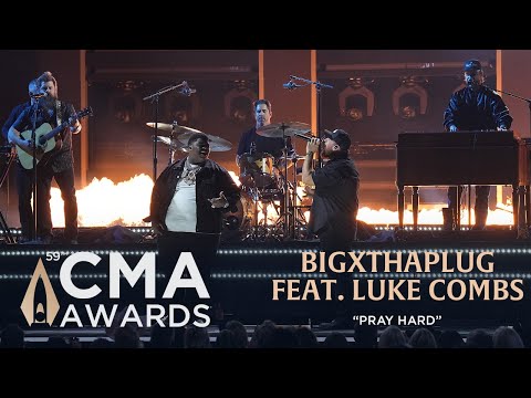 BigXthaPlug feat. Luke Combs – “Pray Hard” | Live at CMA Awards 2025