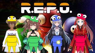【PC版】R.E.P.O.#１０ #概要欄の要確認  #あむフレぶいっ『いつものメンバーで、廃墟探索でお宝収集！今回こそ記録更新する！(*´꒳ ` * )』