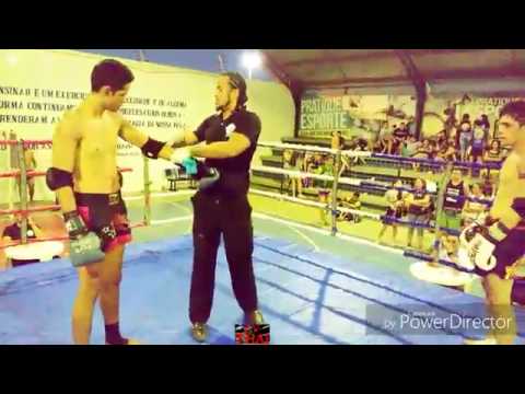 Leandro ( Gold Team ) vs Rafael ( Mossoró Kombat ) Campeonato Norte/Nordeste Tv Thai