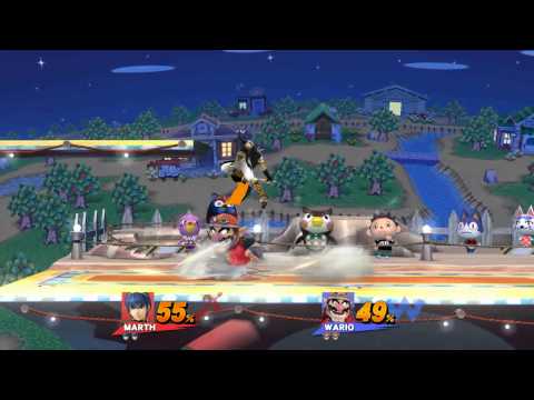 SSB4 - beestmode (Marth) vs Gnoix (Wario)