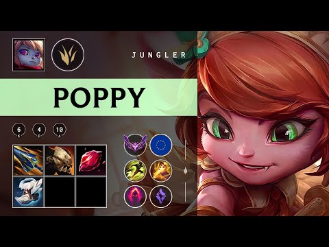 Poppy Jungle vs Kindred - EUW Master Patch 25.24