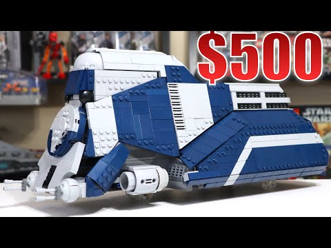 LEGO Star Wars CLONE WARS MTT Review! (Republic Bricks)