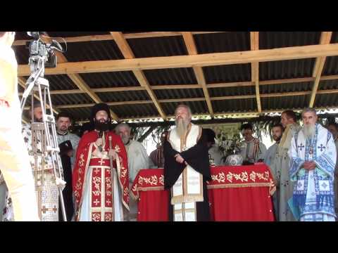 Instalarea si cuvântul staretului Mânăstirii „Stefan Vodă" Vad - Protos. Nicodim Pop