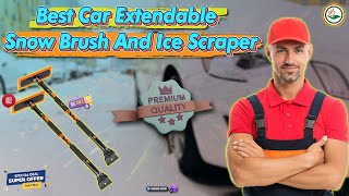 ✅ Top 5: Best Car Extendable Snow Brush And Ice Scraper [Heavy-duty snow brush for cars] { Reviews }