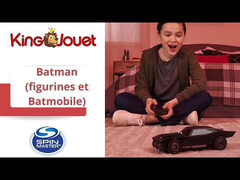 Coffret Batmobile et sa figurine Batman 30 cm Spin Master : King Jouet, Les  autres véhicules Spin Master - Véhicules, circuits et jouets radiocommandés