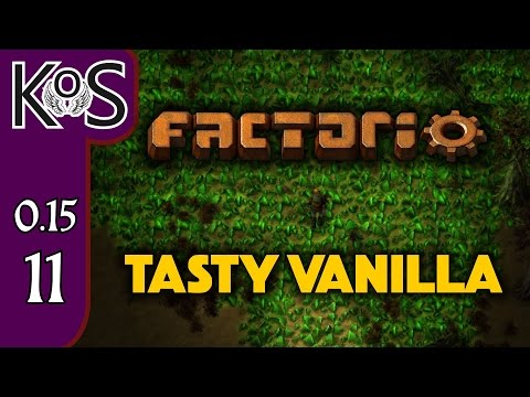 Factorio 0.15 Tasty Vanilla Ep 11: Iron Inconvenience- Let's Play, Gameplay