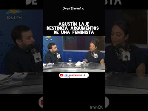 Agustín Laje vs Feminista | Jorge Libertad 🗽