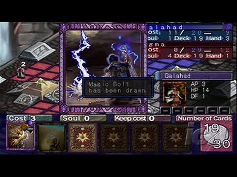 Neverland Card Battles Sony PSP Gameplay - Training Battle