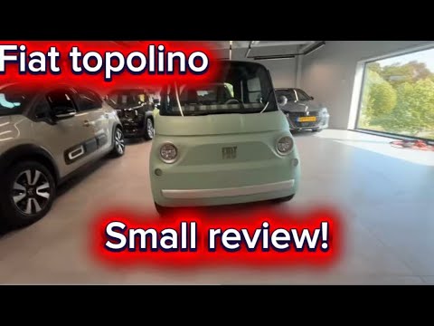 2024 Fiat Topolino horn