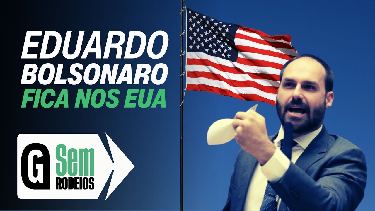 Eduardo Bolsonaro pede licença do Congresso e anuncia que ficará nos EUA / GAZETA DO POVO