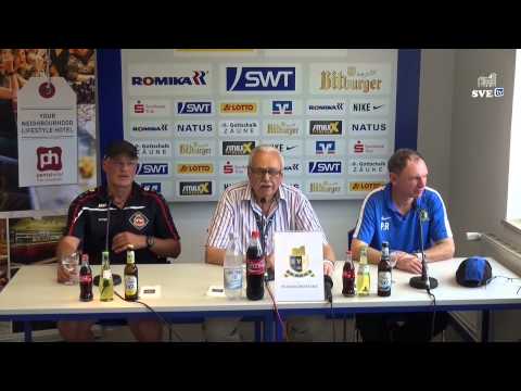 SVE TV: SV Eintracht Trier 05 - Spvgg Neckarelz Saison 2015/2016 Pressekonferenz