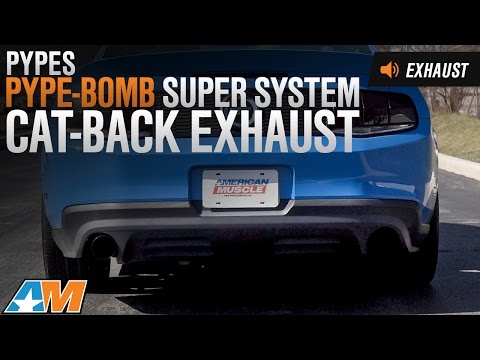 2011-2014 Mustang GT Pypes Pype-Bomb Super System Cat-Back Exhaust Sound Clip & Install