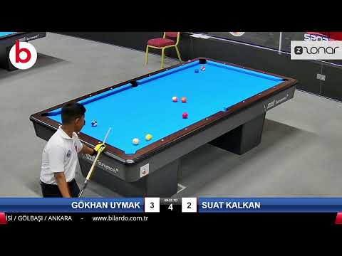 GÖKHAN UYMAK & SUAT KALKAN Bilardo Maçı - 