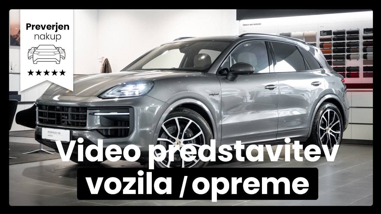 Porsche Cayenne E-Hybrid - SLOVENSKO VOZILO