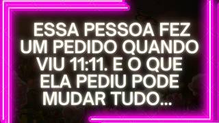 ESSA PESSOA FEZ UM PEDIDO QUE ENVOLVE VOCÊ. E AGORA O UNIVERSO COMEÇOU A...