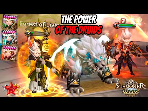 This Guy Always Picks 3 DRUIDS in Summoners War