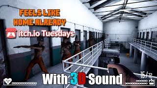 I SURVIVE a prison riot in this itch.io FPS! 🎧