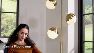 1_Watch A Video About the Camila Antique Brass Globe 3 Light Tree Floor Lamp