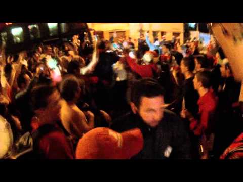 Chegada da delegação rubro-negra ao Bento Freitas após classificação em Santa Maria