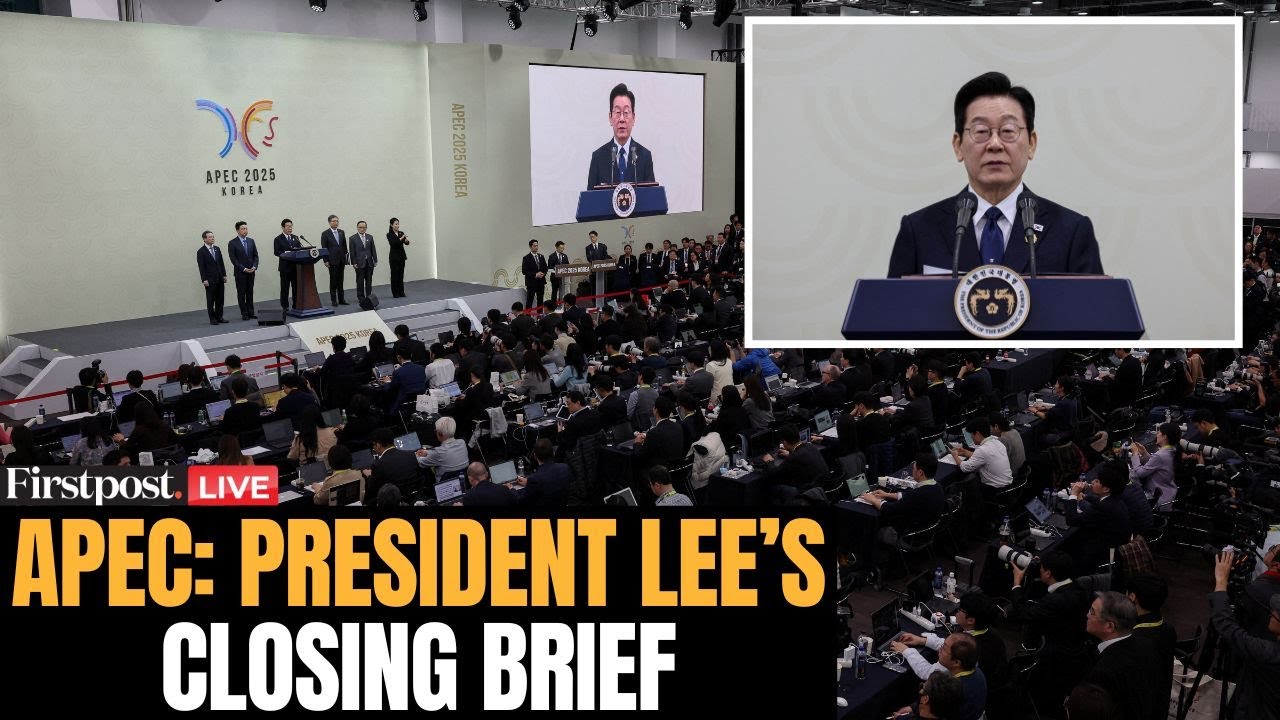 APEC summit LIVE: South Korea’s President Lee Addresses Media as APEC Summit Concludes
