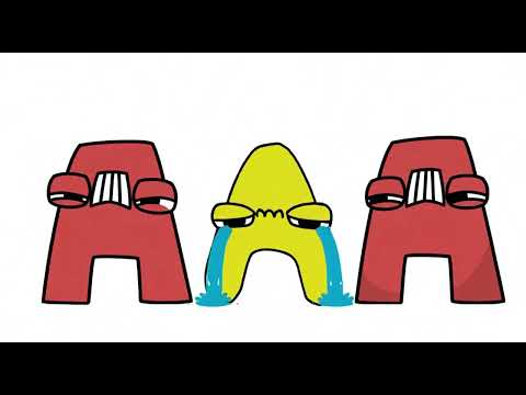 Russian Alphabet Lore A vs Spanish Alphabet Lore A vs Alphabet Lore A | Animation