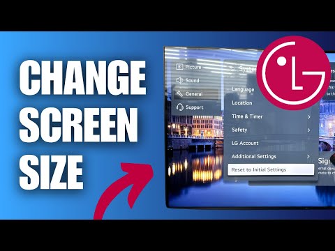 How To Change Screen Size on LG Smart TV