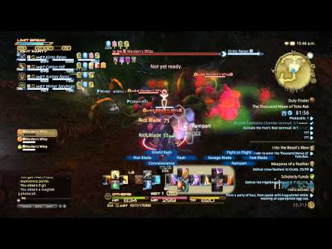 Thousand Maws of Toto-Rak! Final Fantasy XIV: A Realm Reborn Gameplay Walkthrough Part 71(PS4)