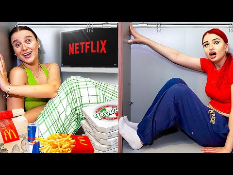 500€ Wer länger im Kleiderschrank bleibt ! 😳👚 (Challenge) - Celina