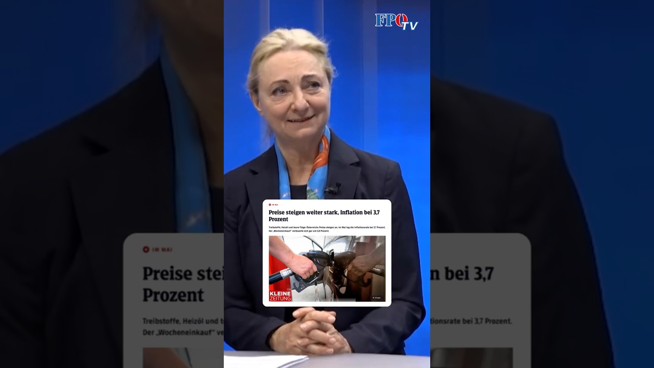 Es ist ein DRAMA - Inflation in Österreich erneut gestiegen – auf 3,7 Prozent!