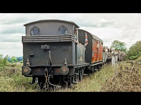 RCTS Yorkshire Coast Railtour along the Easingwold Railway ( hauled by J71 no. 68726 ) 2/6/1957